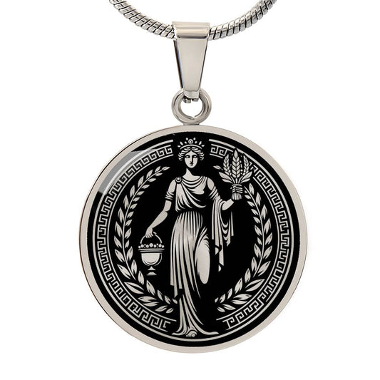 Personalized Tyche Necklace
