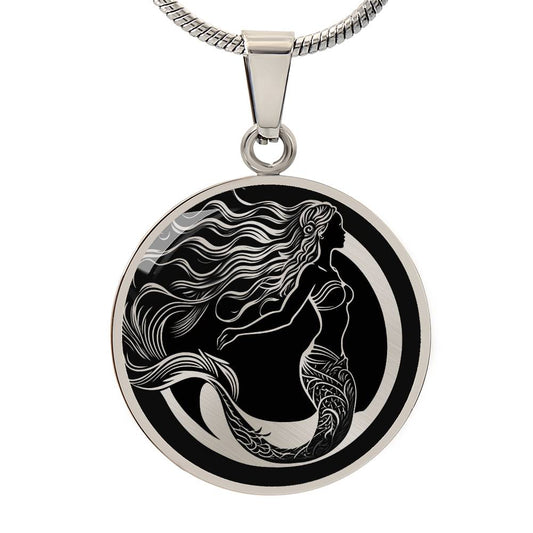 Personalized Mermaid Necklace