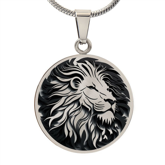 Personalized Lion Necklace