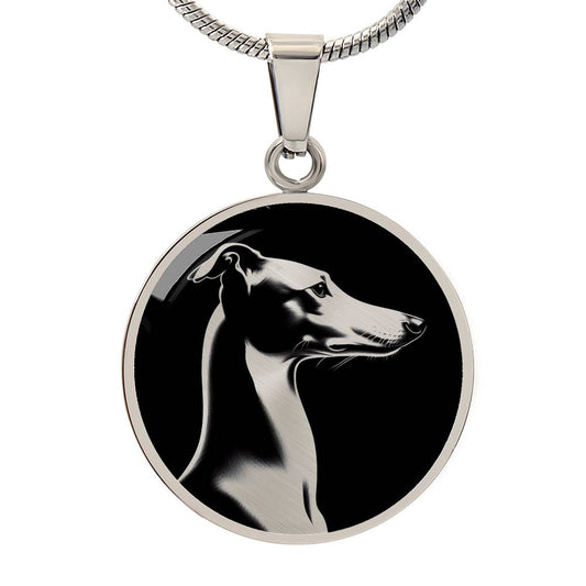 Personalized Whippet Necklace