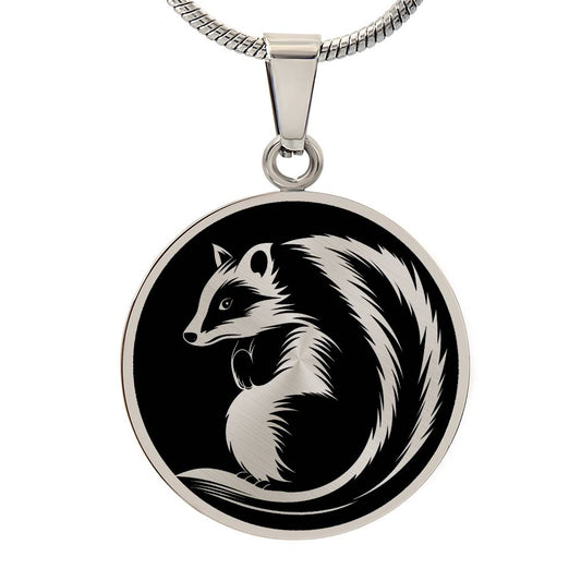 Personalized Skunk Necklace