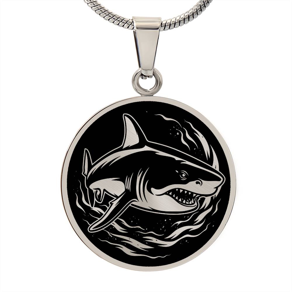 Personalized Shark Necklace