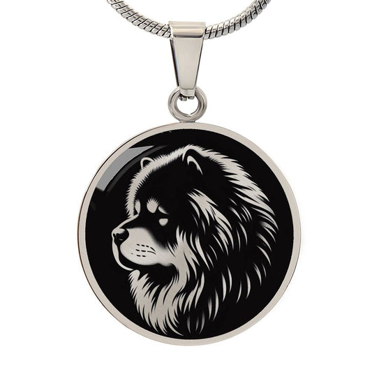 Personalized Chow Chow Necklace