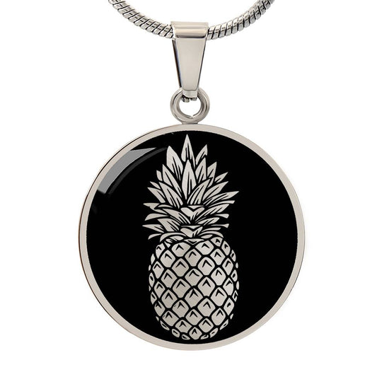 Personalized Pineapple Necklace