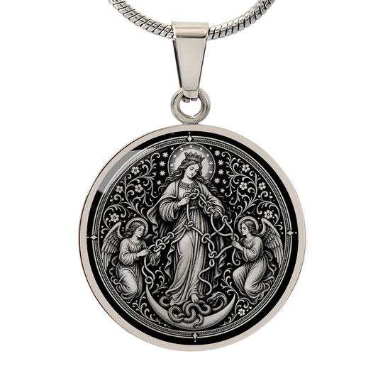 Saint Mary Undoer of Knots Medal