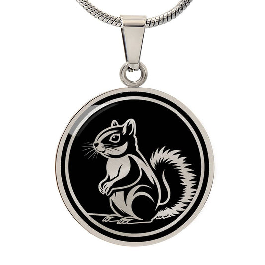 Personalized Chipmunk Necklace