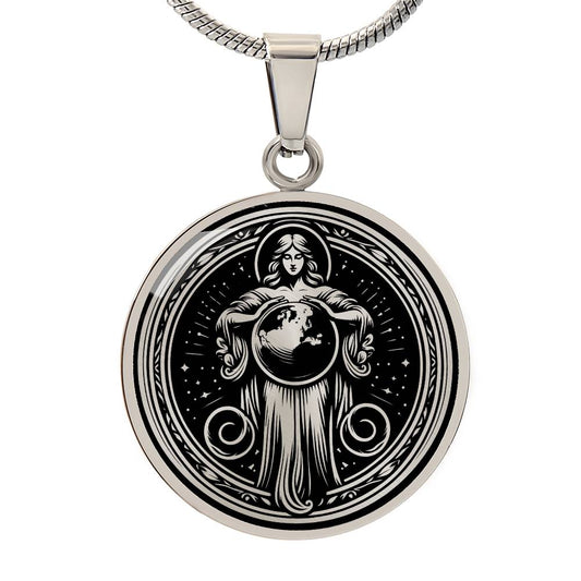 Personalized Gaia Necklace
