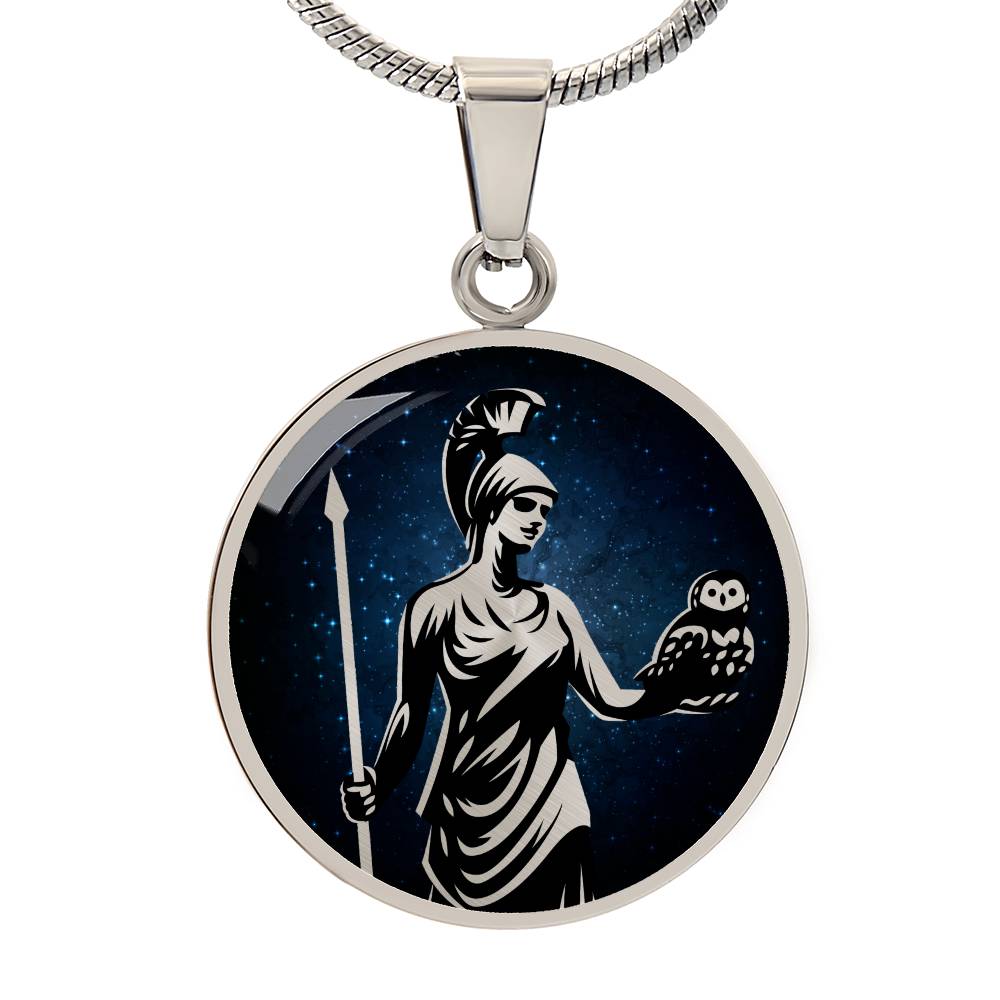 Athena Necklace - Goddess of war and wisdom