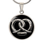 Personalized Pretzel Necklace