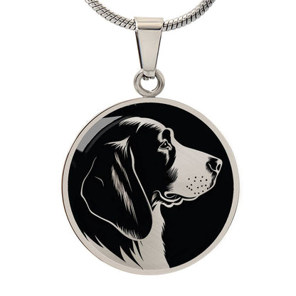 Personalized Basset Hound Necklace