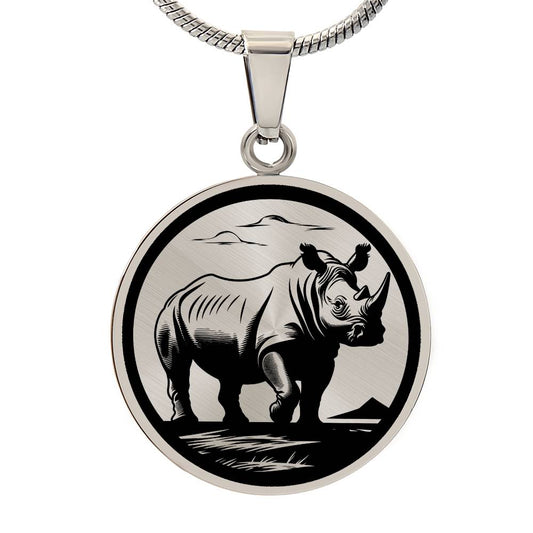 Rhino Necklace