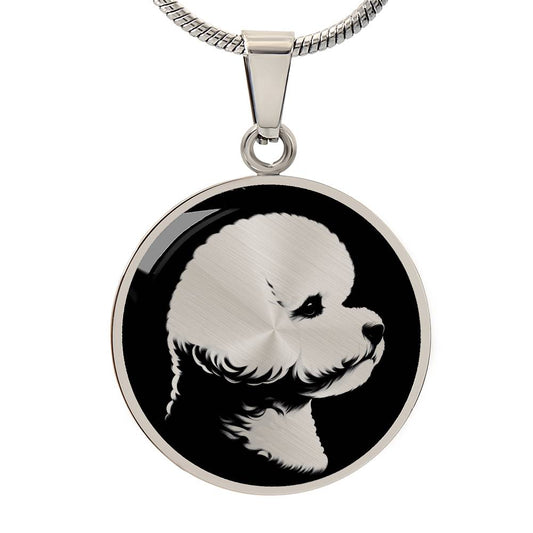 Personalized Bichon Frise Necklace
