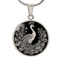 Personalized Peacock Necklace