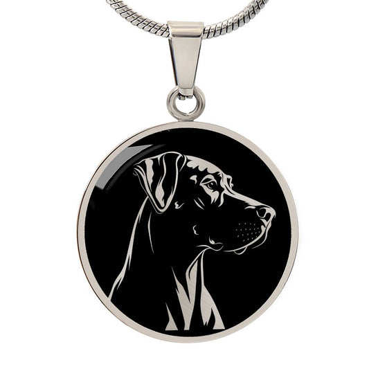 Personalized Great Dane Necklace