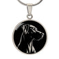 Personalized Great Dane Necklace