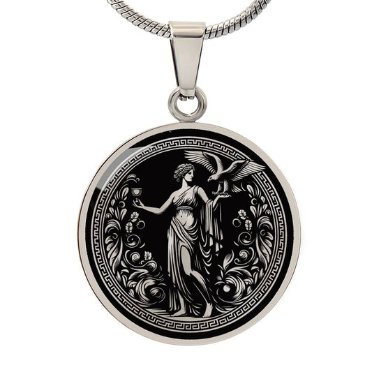 Personalized Hebe Necklace