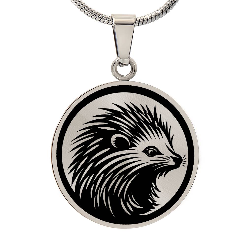 Hedgehog Necklace