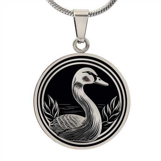 Personalized Goose Necklace