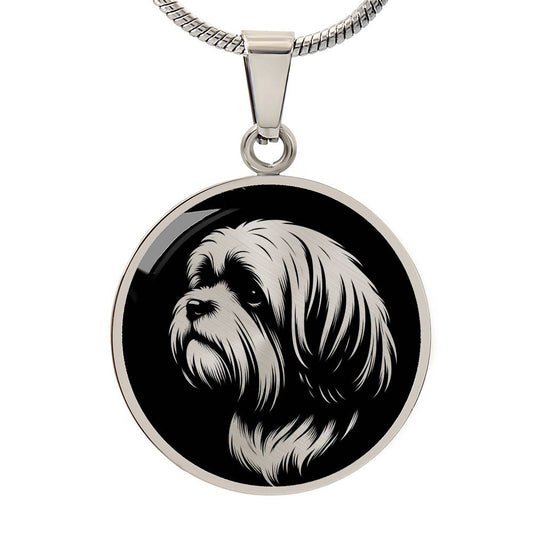 Personalized Lhasa Apsos Necklace