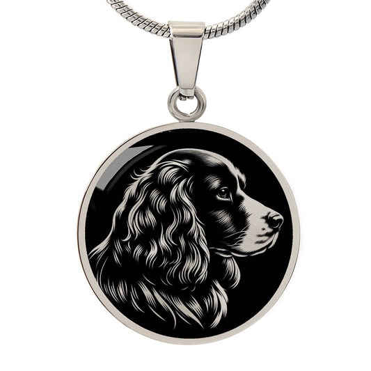 Personalized Boykin Spaniel Necklace