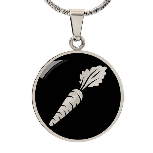 Personalized Carrot Necklace