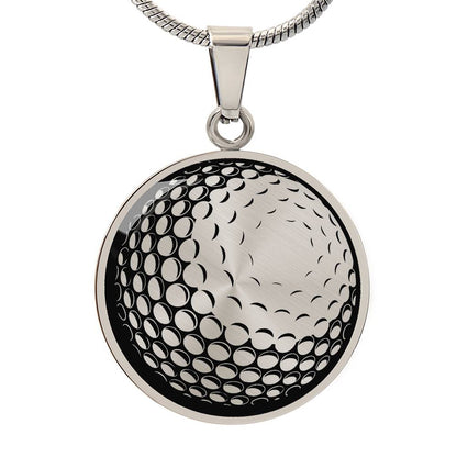 Personalized Golf Ball Necklace