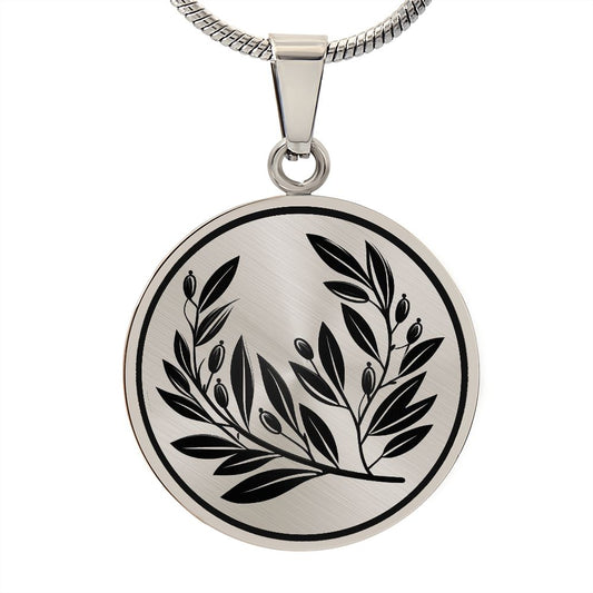 Olive Branch Necklace
