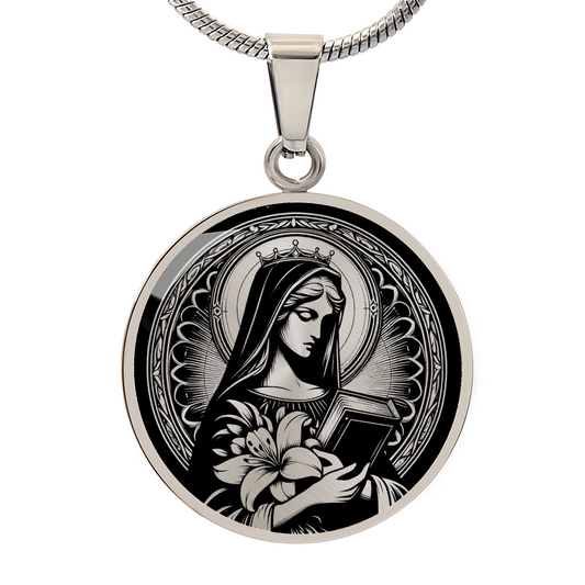 Saint Dymphna Necklace