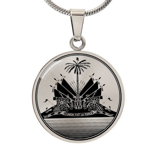 Haiti Emblem Necklace