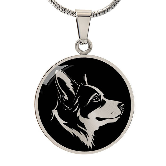 Personalized Corgi Necklace