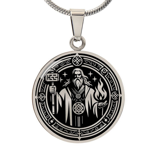 Personalized Svarog Necklace