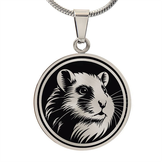 Personalized Hamster Necklace