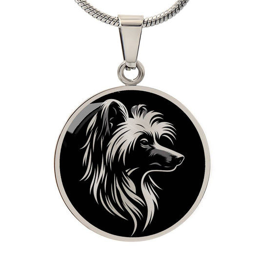 Personalized Chinese Crested Necklace