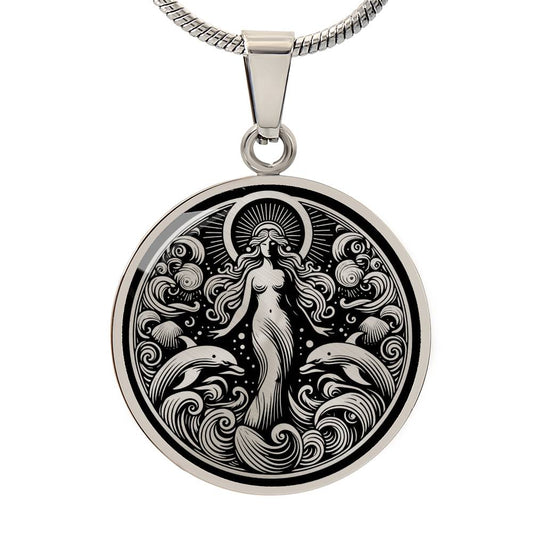 Personalized amphitrite Necklace