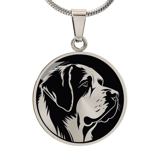 Personalized St.Bernard Necklace