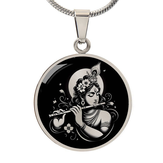 Personalized Krishna Necklace