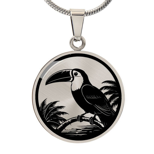 Personalized Toucan Necklace