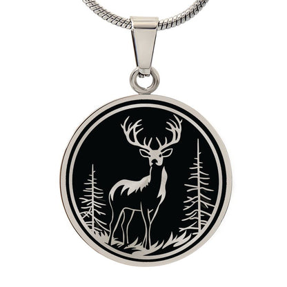 Deer Necklace - Wildlife Jewelry