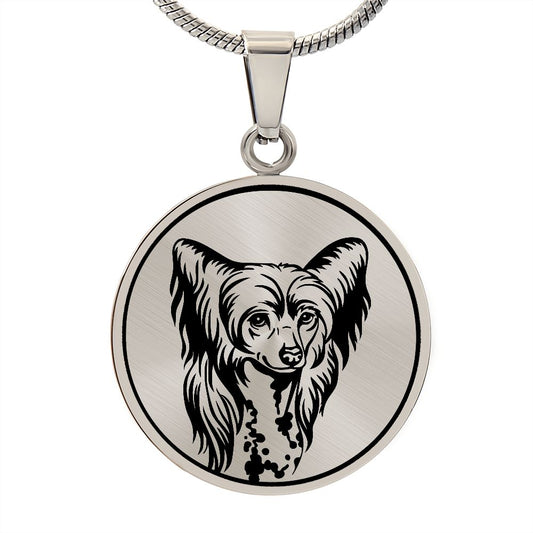 Chinese Crested Necklace