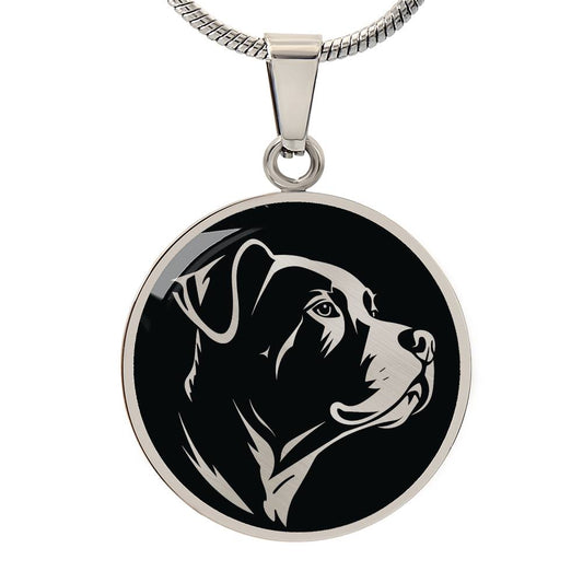 Personalized Rottweiler Necklace