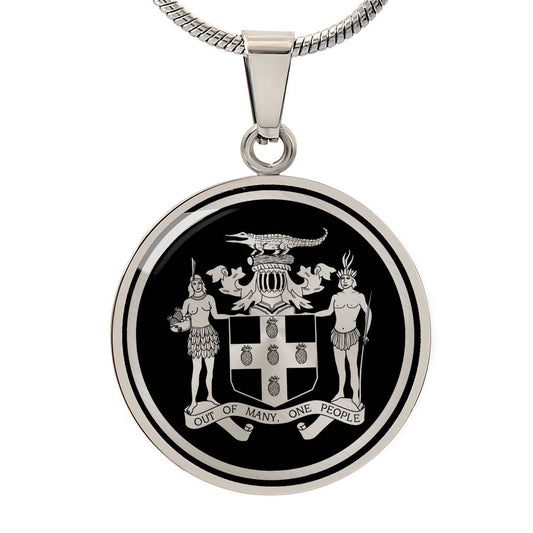 Jamaica Emblem Necklace