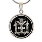 Jamaica Emblem Necklace
