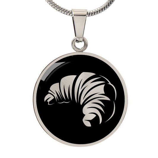 Personalized Croissant Necklace