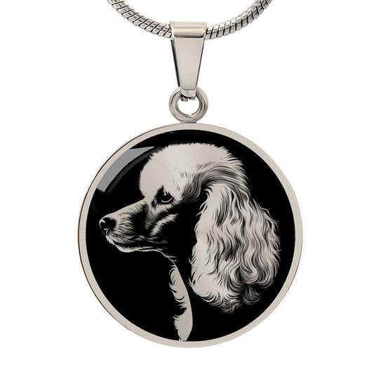 Personalized Poodle Necklace