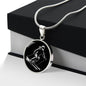 Personalized Skiing Necklace