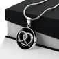Personalized Pretzel Necklace