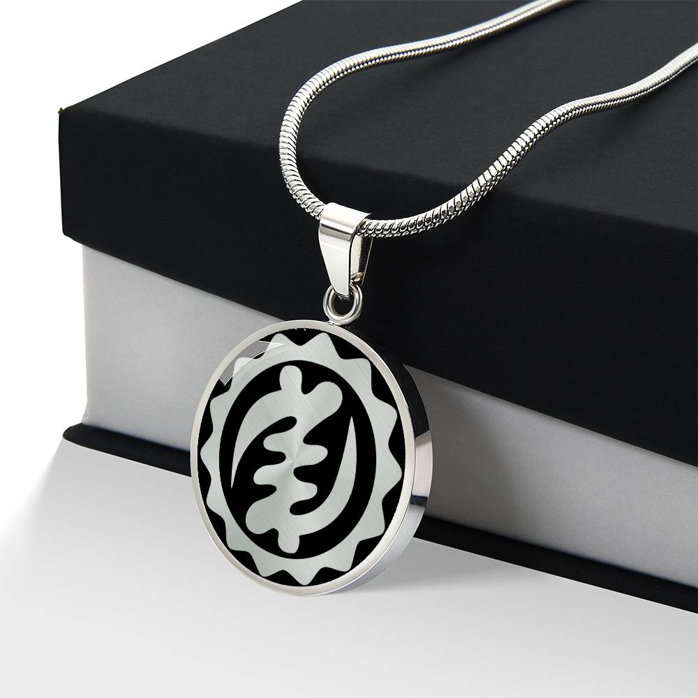 Personalized Gye Nyame Necklace