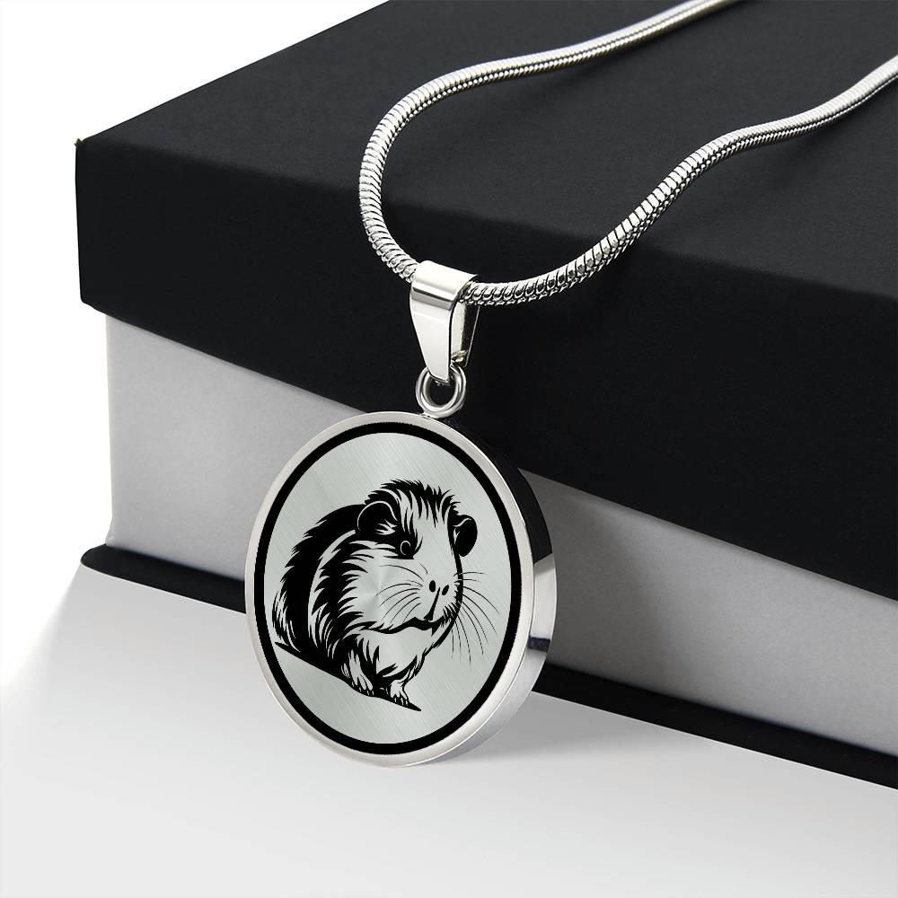 Personalized Guinea Pig Necklace