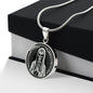 Personalized Santa Muerte Necklace
