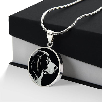 Personalized Basset Hound Necklace